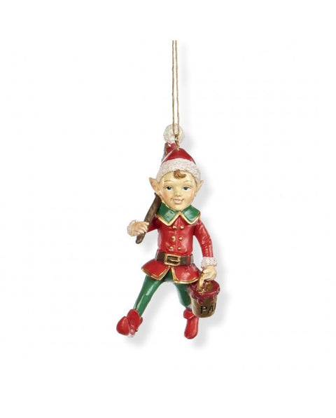 Decorazione Natalizia Elfi Lavoratori – Goodwill 11 cm (3 varianti)