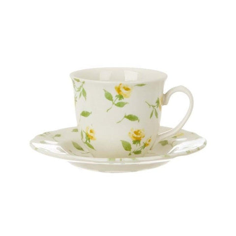 Tazza caffè 'Flower Full Yellow' by Blanc MariClò