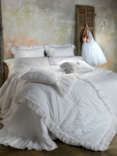 Completto Letto "Etoille" - con Piumotto, Federa, Set Lenzuola e Copriletto Imbottito