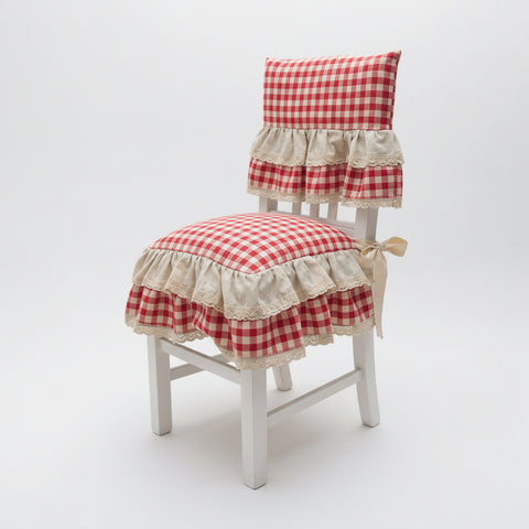 Set "Country Love" - Cuscino e Coprischienale