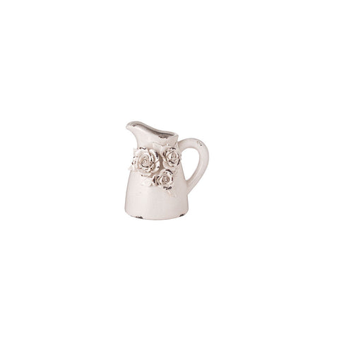 Brocca Ornamentale Acqua di Rose L'Arte di Nacchi - 21x23x16 cm