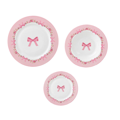Servizio di Piatti "Fiocco Rosa"