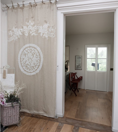 Coppia Tende Penelope in Lino