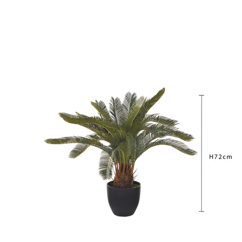 Cycas Artificiale 72 cm con Vaso