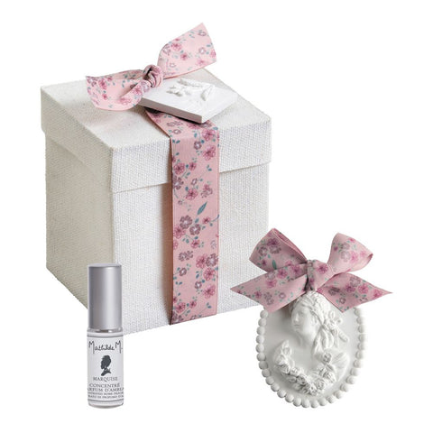 Scatolina regalo con gessetto e profumo