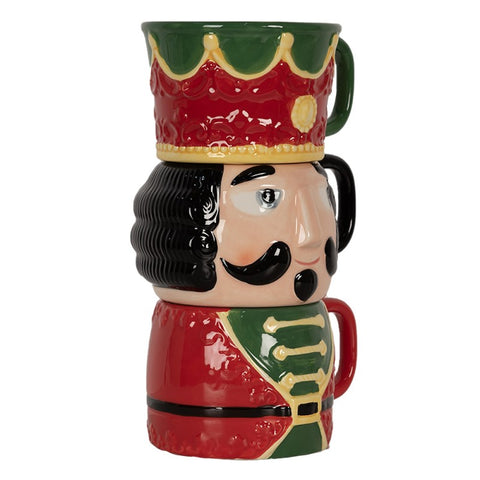 Set 3 Tazze Schiaccianoci in Ceramica, 16x12x9cm