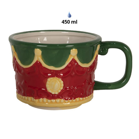Set 3 Tazze Schiaccianoci in Ceramica, 16x12x9cm