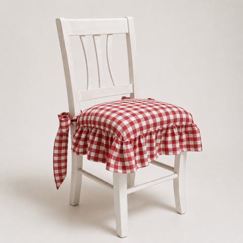 Cuscino Coprisedia Vichy