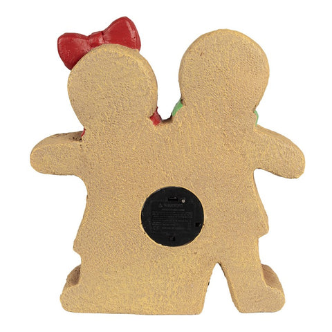 Casetta di Pan di Zenzero con LED - Clayre & Eef, 31x10x34cm