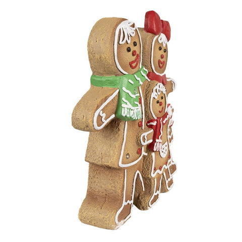 Casetta di Pan di Zenzero con LED - Clayre & Eef, 31x10x34cm