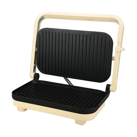 Tostapane a Piastra Ivoris Avorio Antiaderente 2 Fette 1300W – Estia Home, 32x26,6x11cm