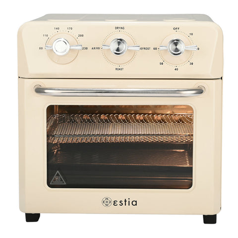 Friggitrice ad Aria e Fornetto Retrò "Epoque" Crema 12LT 1400W, Estia Home