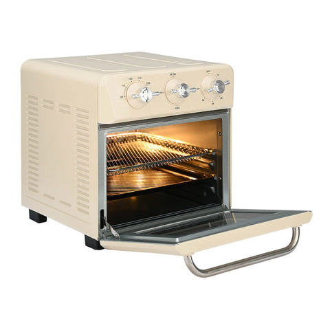 Friggitrice ad Aria e Fornetto Retrò "Epoque" Crema 12LT 1400W, Estia Home