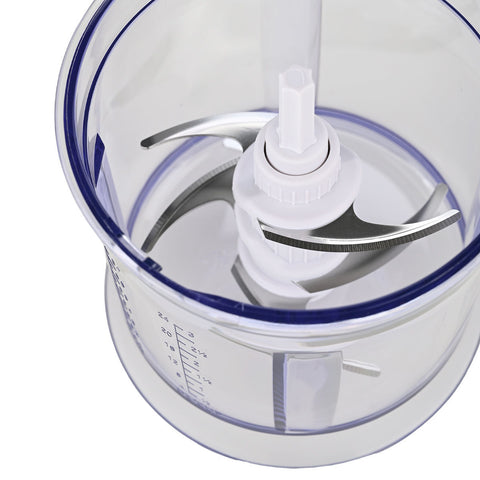 Tritatutto Elettrico Multicutter Ivoris Crema 0,7L 400W – Estia Home, 13x13x28cm