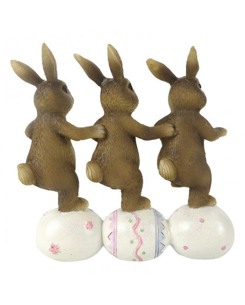 "Bunnies with Eggs" Decoration