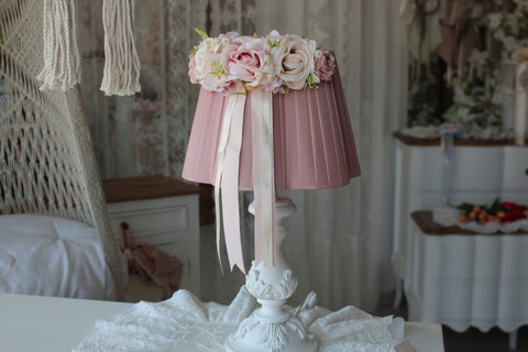 Lampada Martina con paralume Queen