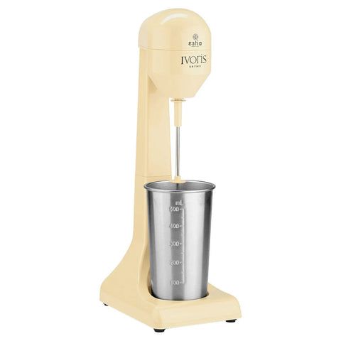 Miscelatore Elettrico Retrò "Ivoris" Avorio Acciaio Inox 500ml 100W, Estia Home