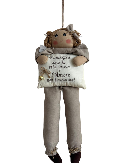 Doll with pillow