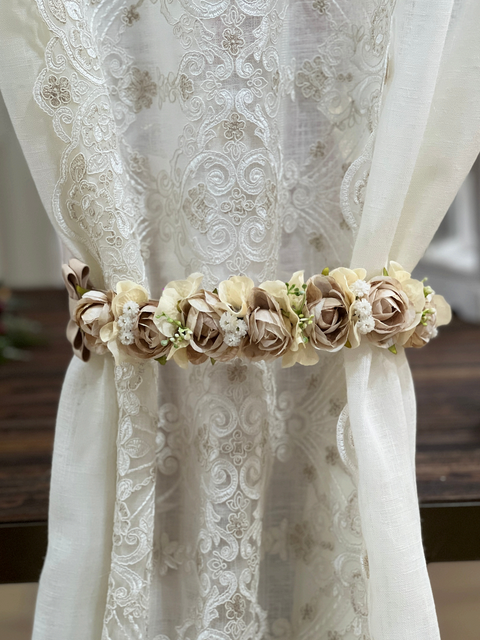 Fascette Embrasse Floreali per Tende | Mata Creazioni