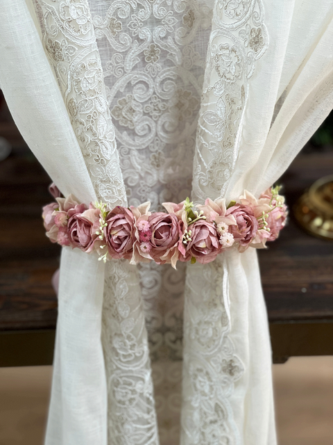 Fascette Embrasse Floreali per Tende | Mata Creazioni