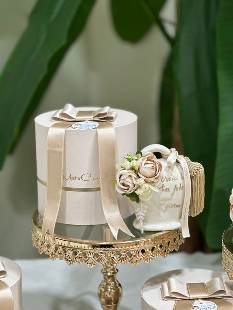 Campana Capri in Ceramica Decorata con Fiori – Mata Creazioni