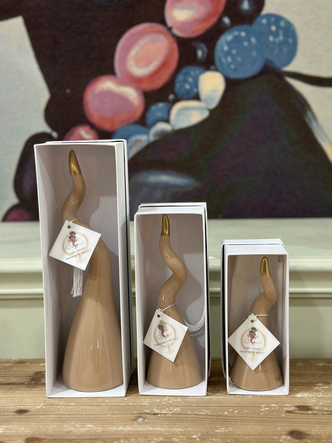 Corni in ceramica “Sciò Sciò” con custodia – MataCreazioni