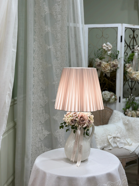 Lampada Brocca "Penelope" in Ceramica (altezza 60cm) - Mata Creazioni