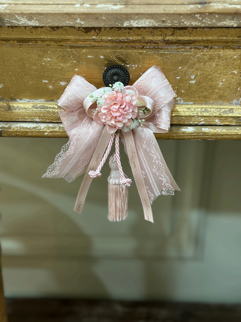 Nappa in Pizzo Artigianale Decorativa - Mata Creazioni