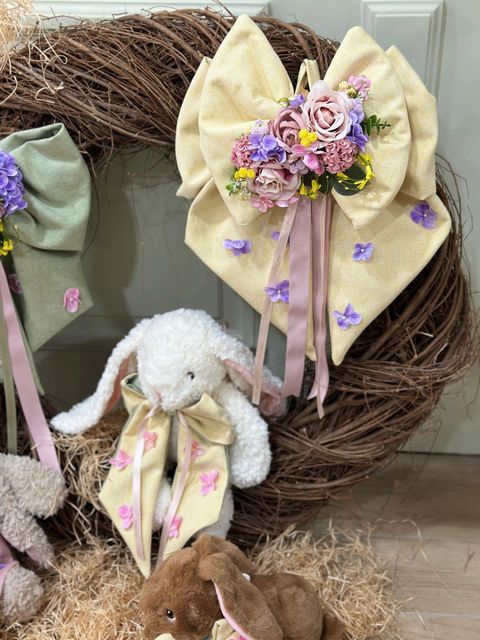 Fiocco Modello Shine Sartoriale con Punti Luce (45 cm) - Mata Creazioni