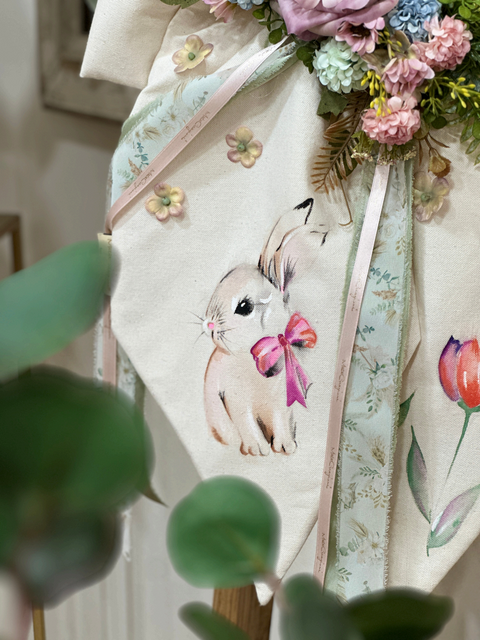 Fiocco Acquerello Disegnato a Mano Collezione Primavera - Mata Creazioni