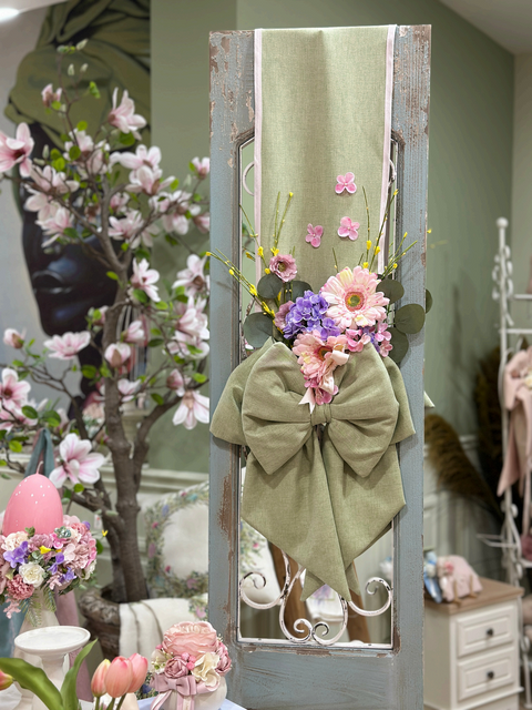 Fiocco Door con Decorazioni Artigianali - Mata Creazioni