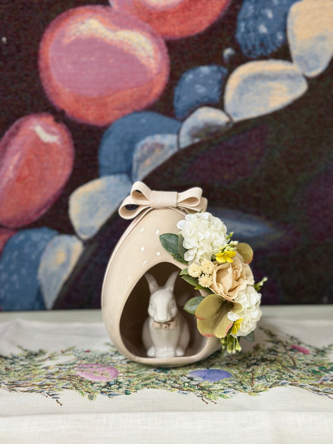 Uova Rabbit in Ceramica Artigianale - Mata Creazioni