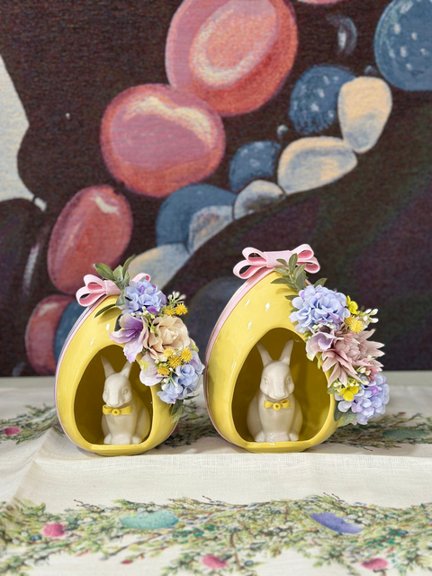 Uova Rabbit in Ceramica Artigianale - Mata Creazioni