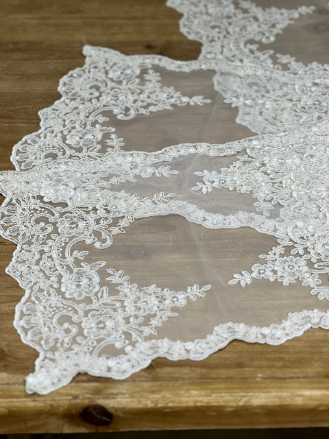 Coppia Centrini Velo Marika  - Mata Creazioni