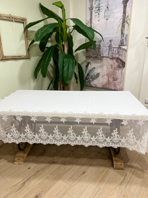 Tovaglia x6 in Puro Lino Marika - Mata Creazioni