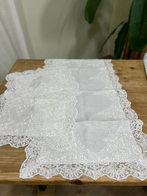 Tris Bordato Modalità Venice - Mata Creazioni