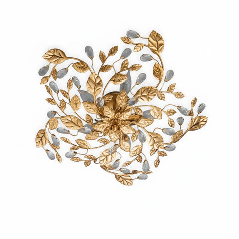 Plafoniera Shabby Chic "Sogno Dorato" - PL 168/55 C - ø 55
