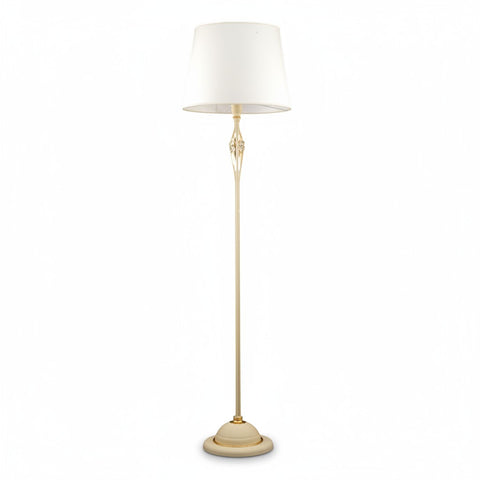 Piantana Shabby Chic "Stelo di Luce" - LT 165/1C - ø 45 H 177
