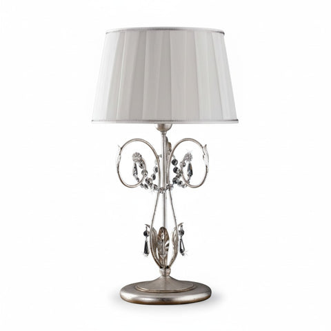 Lampada da Tavolo Shabby Chic "Riflesso di Luna" - LG 125 - ø 30 H 57