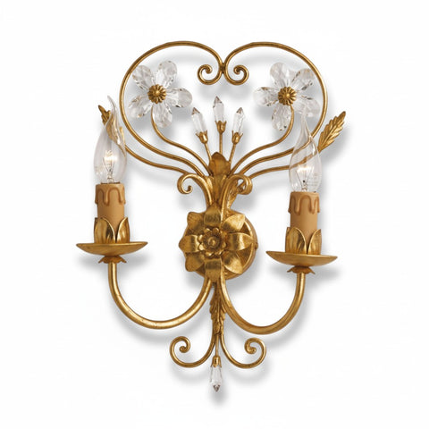 Applique Shabby Chic "Loto Dorato" - AP 137/2 - L 28 H 38