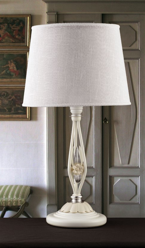 Lumetto Shabby Chic "Sogno in Fiore" - LG 165/1P - ø 35 h 65