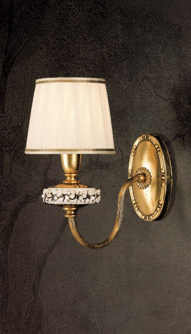 Applique Shabby Chic "Reggia Dorata" - AP 142/1 - l 13 h 25