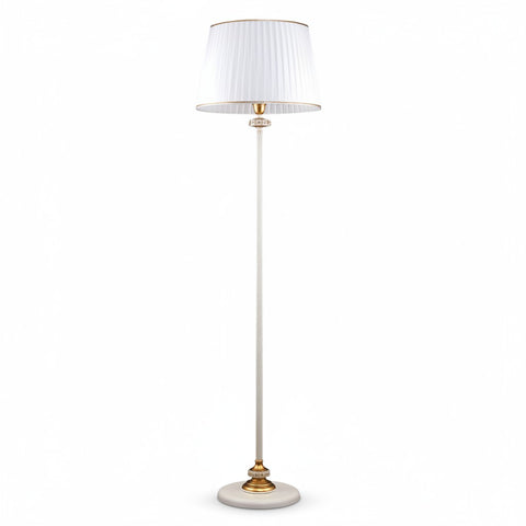 Lampada da terra Shabby Chic "Reggia Dorata" - LT 142 - ø 45 h 183