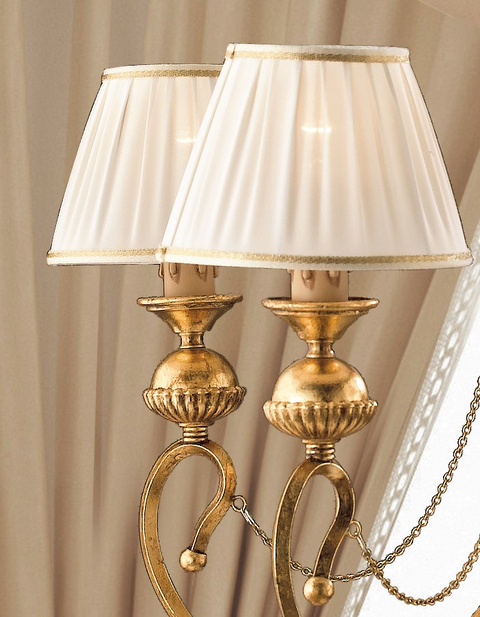 Lampadario Shabby Chic "Nuvola d'Oro" - LS 105/5 - ø 67 h 69