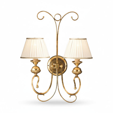 Applique Shabby Chic "Nuvola d'Oro" - AP 105/2 - L 40 H 53