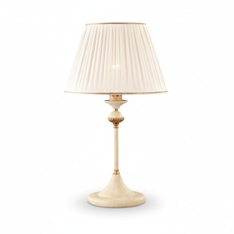 Lampada da Tavolo Shabby Chic "Nuvola d'Oro" - LG 105 - ø 35 h 55
