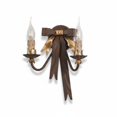 Applique Shabby Chic "Sinfonia di Fiocchi" - AP 108/2 - L 29 H 34