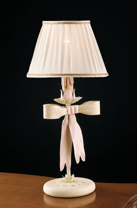 Lumetto Shabby Chic "Sinfonia di Fiocchi" - LP 108/P - ø 15 h 32