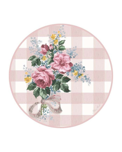 ROUND PLACEMAT DELIRIUM FLOWERED