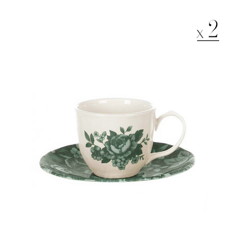 SPLENDOR BEIGE COFFEE CUPS SET